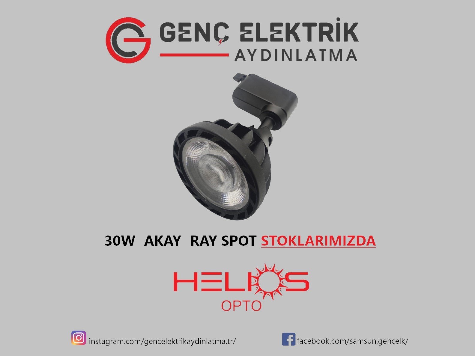 Ray Spot modelleri stoklarımızda