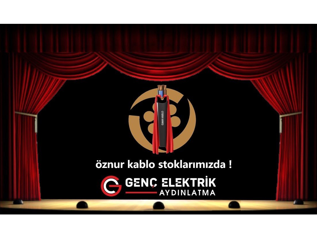 Öznur kablo NYA, NYM, TTR ve NYY Çeşitleri Stoklarımızda